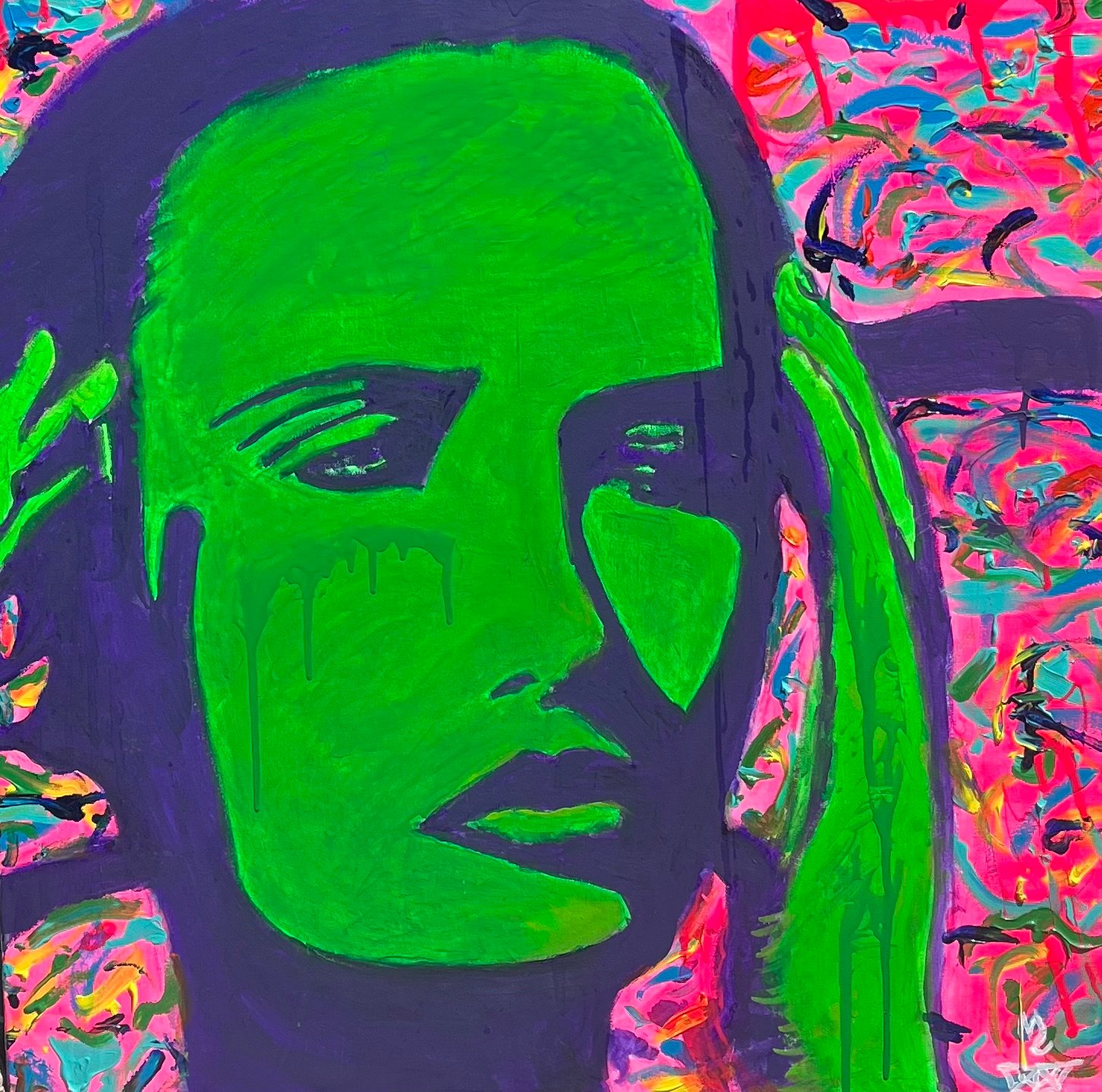 Green Lady I Artwork